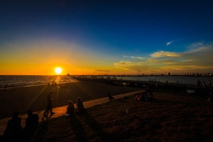  Pier Sunset

